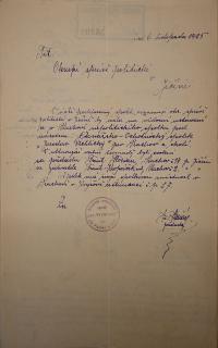 Prachov, Jaroslav Vrchlický, ustavující valná hromada, 1925