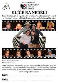 Kašava, OSKA, Klíče na neděli - plakát, 2014