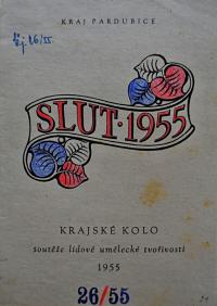Pardubice, Spolek divadelních ochotníků, Korespondence, 1955