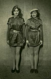 Chrudim, Ochotníci, Noc na Karštejně, 1936