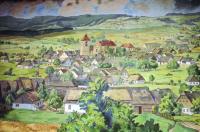 Červený Kostelec, divadlo, Panorama města, K.Líbal, A.Dobeš, s. a., Re 1942, depozitář divadla