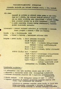 Sklenné u Fryšavy, seminář pro vedoucí dětských recitačních a divadelních souborů, 1986