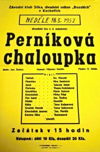 Kocbeře, Bozděch, Perníková chaloupka - plakát, 1952