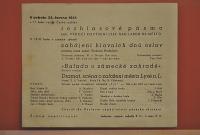 Lysá nad Labem, výstava DIVADLO JE PODIVUHODNÁ VĚC..., výstavní panel, 2018