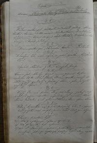 Přelouč, Občanská beseda, Kniha zápisů, spolkové stanovy, 1872