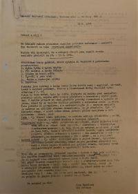 Svitavy, OKS, Praktická dramaturgie, 1990