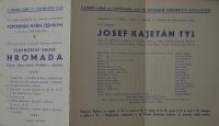 Náchod, Jiráskův okrsek, Sjezd ochotnictva Jiráskova kraje - program, 1939