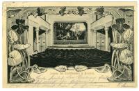 Broumov, Městské divadlo, opona