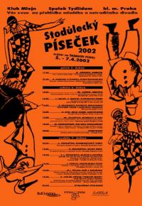 Stodůlecký píseček - plakát, 2002