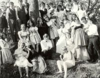 Kostelec n.O., ŠUT, gymnázium, skupina, 1968