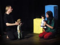 Plzeň, LD Rámus, Hra (volně na motivy Sofoklova Oidipa), CP Loutkářská Chrudim 2004