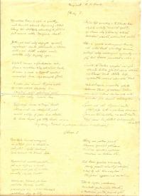 Vysoké n.J.,  Dopis K.V. Raise s přílohou básně pro živý obraz srazu rodáků 1885. Pověst o původu města Vysokého nad Jizerou.  Rkp 8 s.   