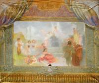 Litomyšl, Regionální muzeum, návrh opony, 1904