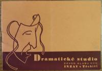 Třebíč, INZAV Dramatické studio, Mladá garda - program, 1952