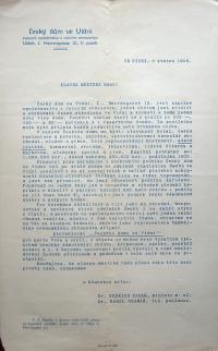 Rakousko, Vídeň, Český dům, 1908