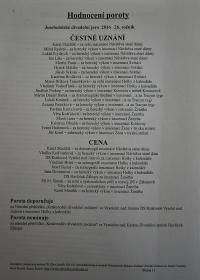 Josefův Důl, J. K. Tyl, Josefodolské divadelní jaro, hodnocení poroty, 2016