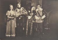 Lysá nad Labem, výstava DIVADLO JE PODIVUHODNÁ VĚC..., výstavní panel, 2018