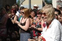 Hronov, předváděčka semináře L jako Loutka, CP Jiráskův Hronov 2014