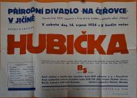 Kopidlno, Cukrovar, Hilmar, Hubička - plakát, 1954