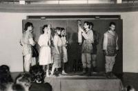 Třeboň, MěKS, LS, Krysař, Výstavní sál Třeboň 1988