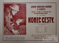 Litomyšl, JDO, Konec cesty - plakát, 1931