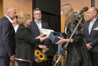 Hronov, udělení Ceny starosty města prof. Mgr. Františkovi Laurinovi, CP Jiráskův Hronov 2022