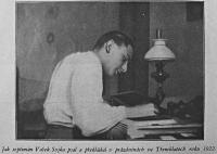 Václav Sojka, pilný překladatel loutkových her, 1922