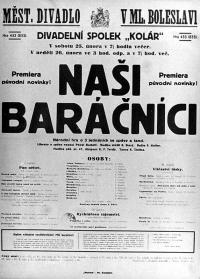 Mladá Boleslav, Kolár - plakáty 1913-1935, Naši baráčníci, 1933
