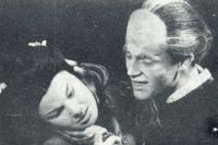 Praha-Malá Strana, Gymnázium J. Nerudy, Broskvový květ, Jan Tříska, 1954