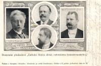 ÚMDOČ - první předsedové Jan Ladecký, Frant. Ruth, JUDr. Karel Pippich, Karel Kettner
