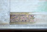 Brno, ND – Janáčkovo divadlo, detail návrhu opony k inscenaci opery Cosi fan tutte, autor Petr Kolínský, 1994