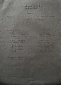 Lužec nad Cidlinou, SDO Tyl, Sto let ochotnického divadla, VOjnarka - plakát, 1983