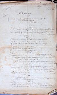 Nové Město na Moravě, Horák, Stanovy 1866