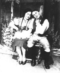 Výmluvný obrázek z operetní éry svijanských ochotníků