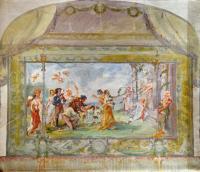 Litomyšl, Regionální muzeum, návrh opony, 1904