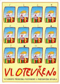 Kolín, 6. Otevřeno, programová brožura, 2001, titl. str.