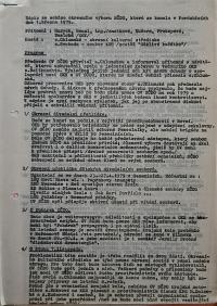 Pardubice, Svaz českých divadelních ochotníků Pardubice, Okresní výbor, Zápisy z jednání, 1971 - 1989