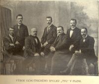 Plzeň, SDO Tyl, výbor spolku, 1907