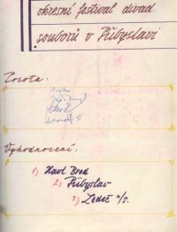 Přibyslav, OP 1972,  hodnocení festivalu