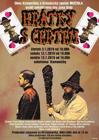 Kameničky, Mučidla, Hrátky s čertem – plakát, 2019