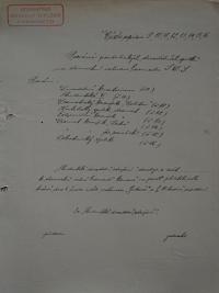 Pardubice, Spolek divadelních ochotníků, Korespondence, 1920