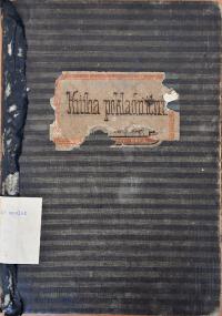 Karlov, Čtenářsko-ochotnický spolek, Kniha pokladní, 1893 - 1928