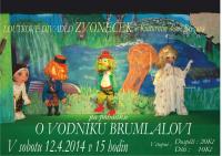 Březová, Zvoneček, O vodníku Brumlalovi - plakát, 2014