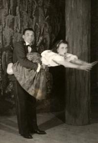 Praha-Kobylisy, Lidové divadlo, Slovácká princezka, 1948