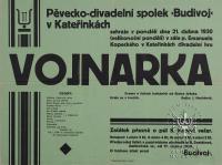 Kateřinky, Budivoj, Vojnarka - plakát, 1930