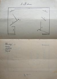 Horka, Čech, Fidlovačka, návrhy scén, 1939