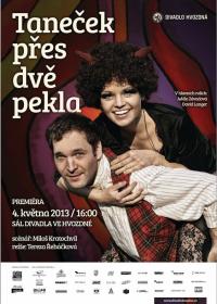 Hvozdná, Kroužek divadelních ochotníků, Taneček přes dvě pekla - plakát 2013
