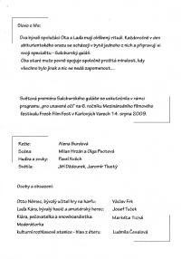 Libochovice, Scéna, Salcburský guláš - program, Louny, Lounské divadelní 2012