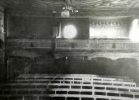 Polička,  hlediště starého divadla ve škole, 1929