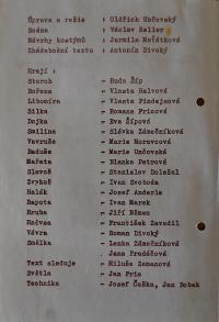 Bystré, Sokol, Ženský boj - program, 1979